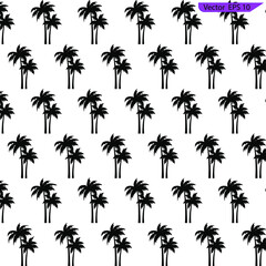 Palm tropical tree texture. Tropical seamless pattern with leaves. Palm background with tropical leaves. tropical palm trees seamless