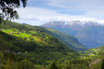 Obraz premium More og Romsdal region in Norway