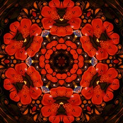 pattern with flowers