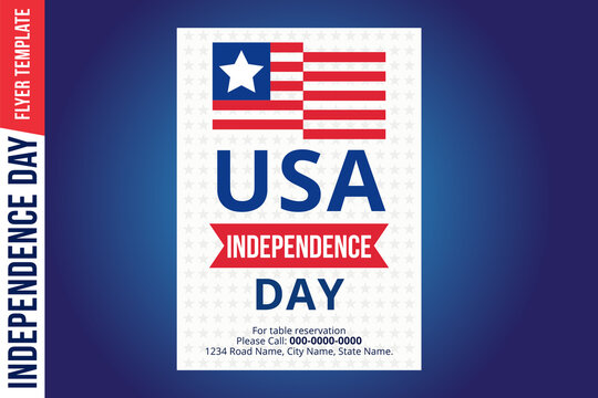 Happy independence day 4 th july, United states of america day. United states of america independence day. 4th july Happy independence day flyer design template. USA symbol, fourth of july Independenc