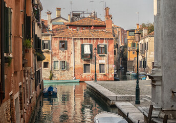 Fototapeta na wymiar Venice. Italy. An empty city without tourists. City landscape.