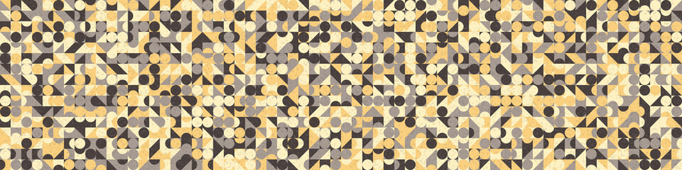 Abstract Geometric Pattern generative computational art illustration