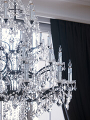 Magnificent crystal chandeliers

