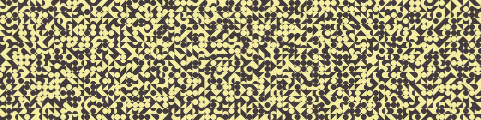 Abstract Geometric Pattern generative computational art illustration