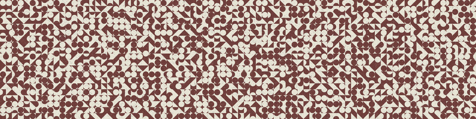 Abstract Geometric Pattern generative computational art illustration