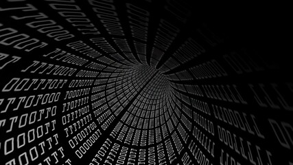 Driving Through Binary Data Tunnel