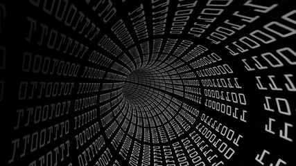 Driving Through Binary Data Tunnel