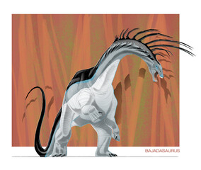 Bajadasaurus, a spiked sauropod from the Early Cretaceous © Timothy J. Bradley