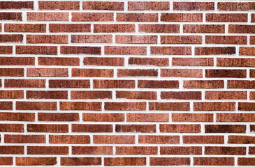 Fototapeta premium Light background of urban houce brick stone wall. texture