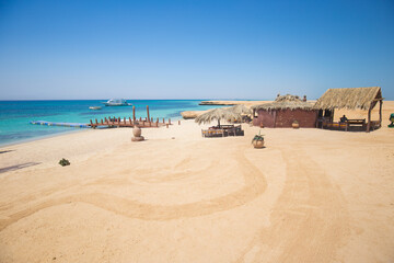 Paradise island in the Red Sea. Egypt