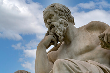 classic statue of Socrates
