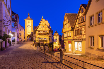 Obraz premium old town street