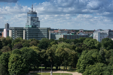 Szczecin widok na panoramę miasta  © Pawel Gruntowicz
