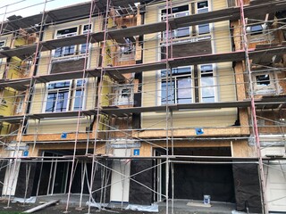 New apartment construction