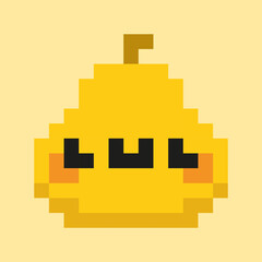 pixeled pear