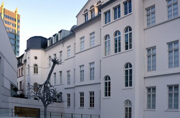 Klassizistische Fassade des Rothschildpalais in Frankfurt