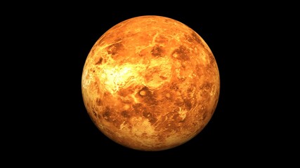Obraz na płótnie Canvas Realistic and Detailed Venus