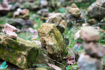 Haufen Steine, Tecklenburger Bergpfad