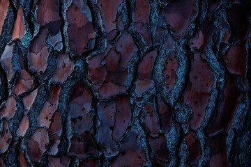 natural background. intricate pattern of tree bark.
