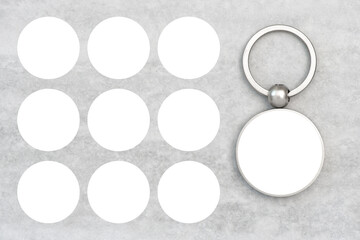 Keychain mockup to display Your design