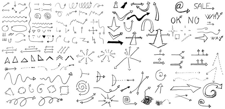 Illustration - Fl&egrave;ches