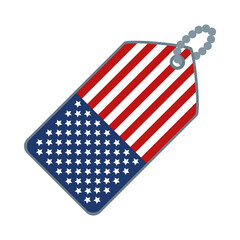 usa dog tag