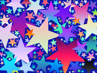 stars and stripes background