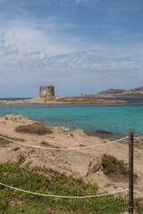 Obraz premium La Pelosa beach in Stintino, Sardinia