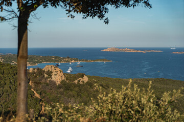 Fototapeta na wymiar Costa Smeralda sea view, Sardinia