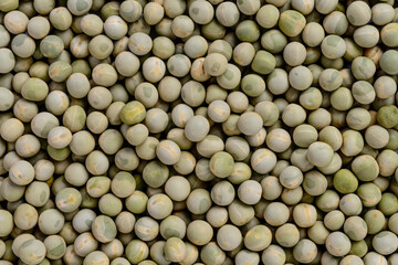 Full frame of whole pea.