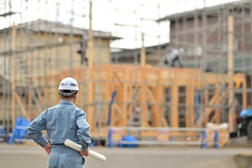 マイホーム新築工事の現場監督
