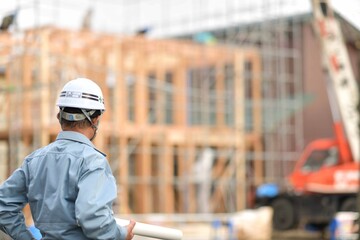 マイホーム新築工事の現場監督
