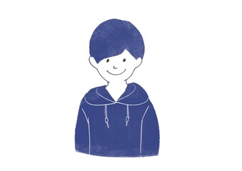 小学生　カットイラスト