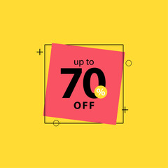 Discount up to 70% off Label Vector Template Design Illustration