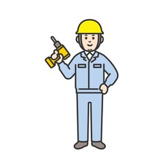 工事現場で作業をしている人たち
