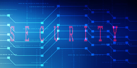 2d illustration Cyber Attack A06
