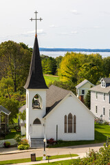 church in the village