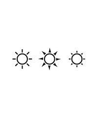 sun icon,vector best flat icon.