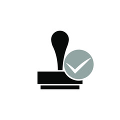 Fototapeta premium Illustration Vector graphic of stamp icon