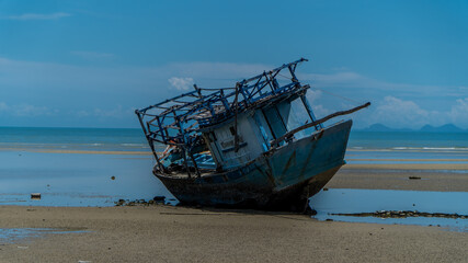 old fishing boat
