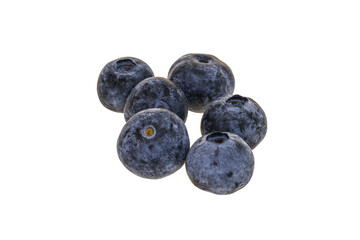 Sweet fresh juicy blueberries heap