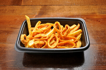 fried calamari rings