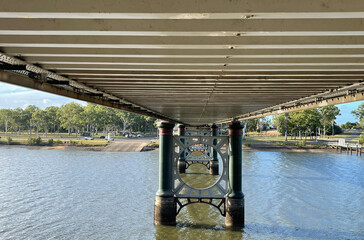 Bundaberg Vanishing Point Underneath the Burnett Bridge