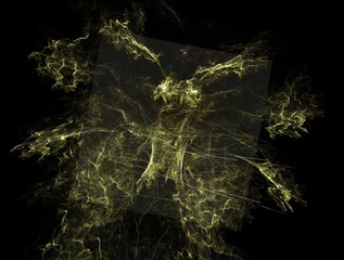 Imaginatory fractal background generated Image