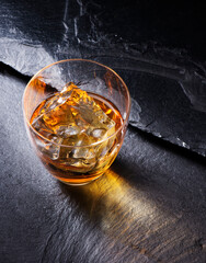 ウィスキー　ブランデー　ロック