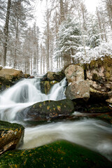 Winterlandschaft mit Bach VII