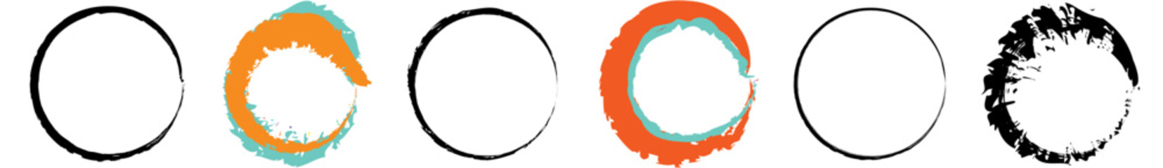 Grungy, torn rupture element. Dirty paint, dye effect