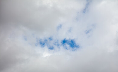 Rain clouds in the sky