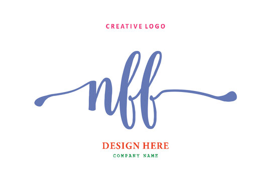 NFF lettering logo is simple, easy to understand and authoritative