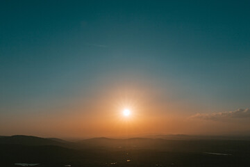 Por do sol